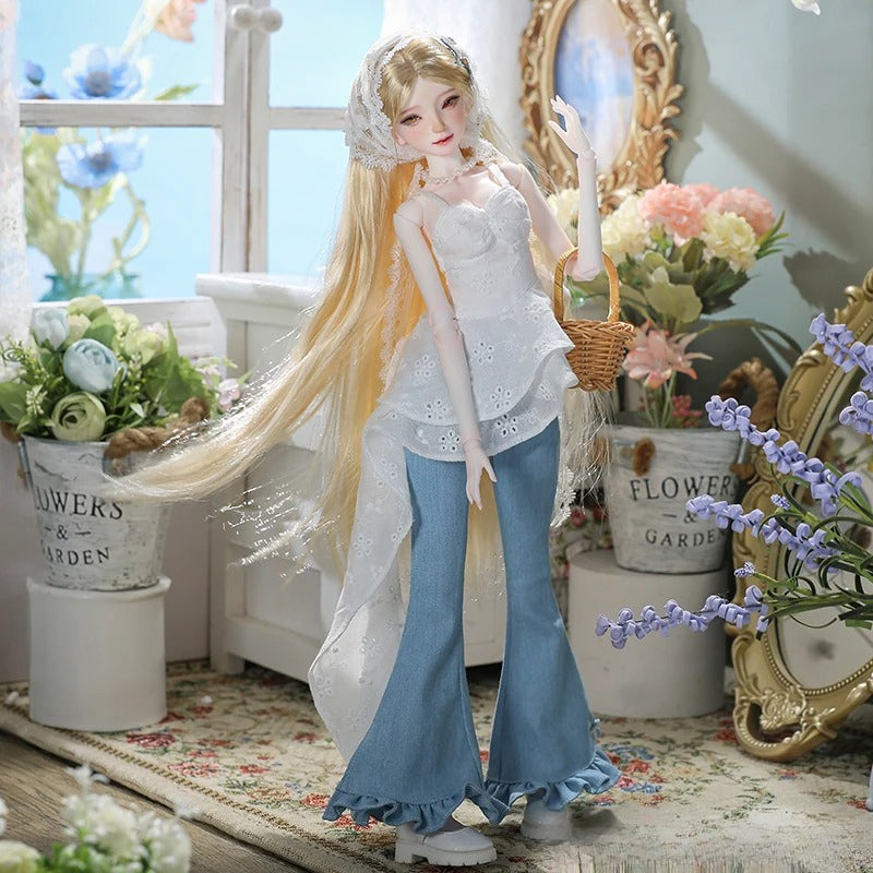BJD Doll – 1/4 French Vintage Handmade Resin Art Toy