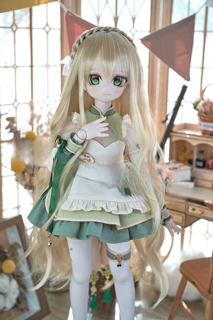 High Temp Braided Bow Curly Wig | 1/3&1/4&1/6 | [MDD]