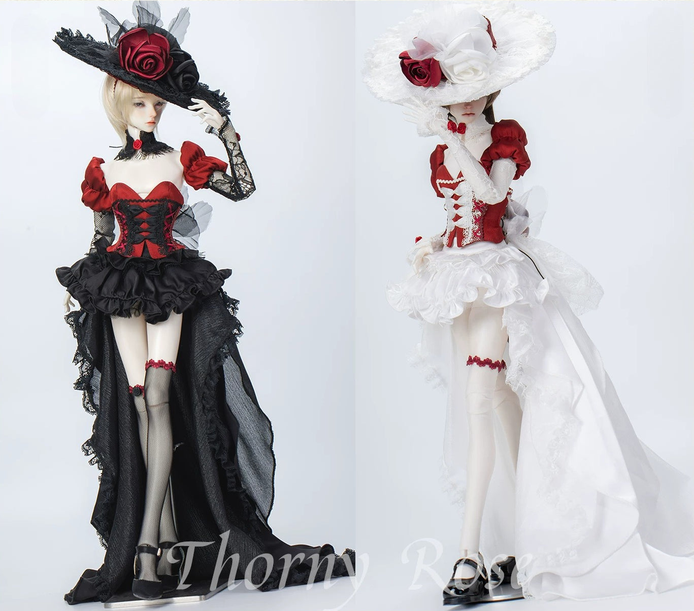 Standard & Large 1/4 BJD Elegant Formal Gown Outfit Set