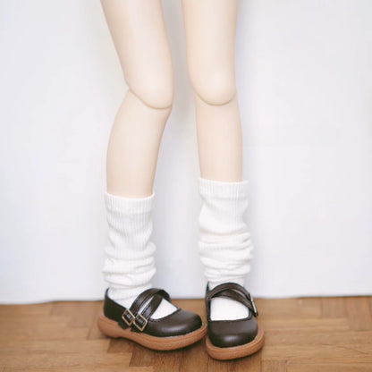 1/4 BJD MDD Ribbed Doll Socks