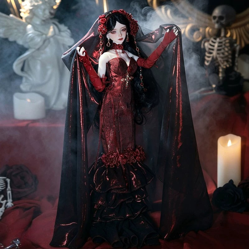 Letha BJD Doll – 1/4 Gothic Dark Victorian Vintage Girl