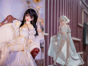 Diamond Star – 1/3 BJD Doll Dress, Gown, Lingerie & Cape Set
