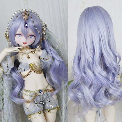 Light Bangs Hime Cut Long Curly Wig |1/3 & 1/4 | [MDD]